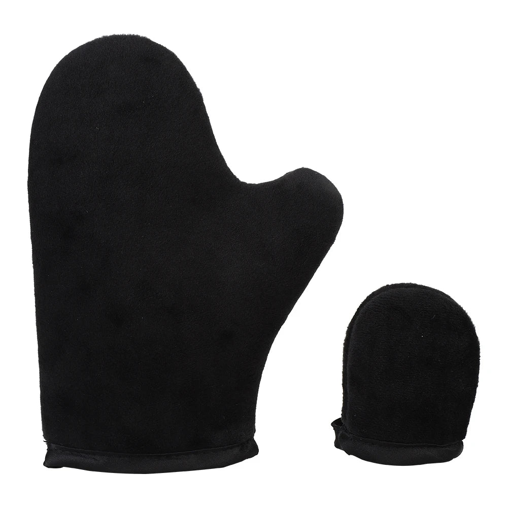 Lotion Apply Glove Soft Tanning Glove Self Tanner Mitt Lotion Apply Tool Accessory Beach Gloves Tanning Glove Tanning Mitt Qme black