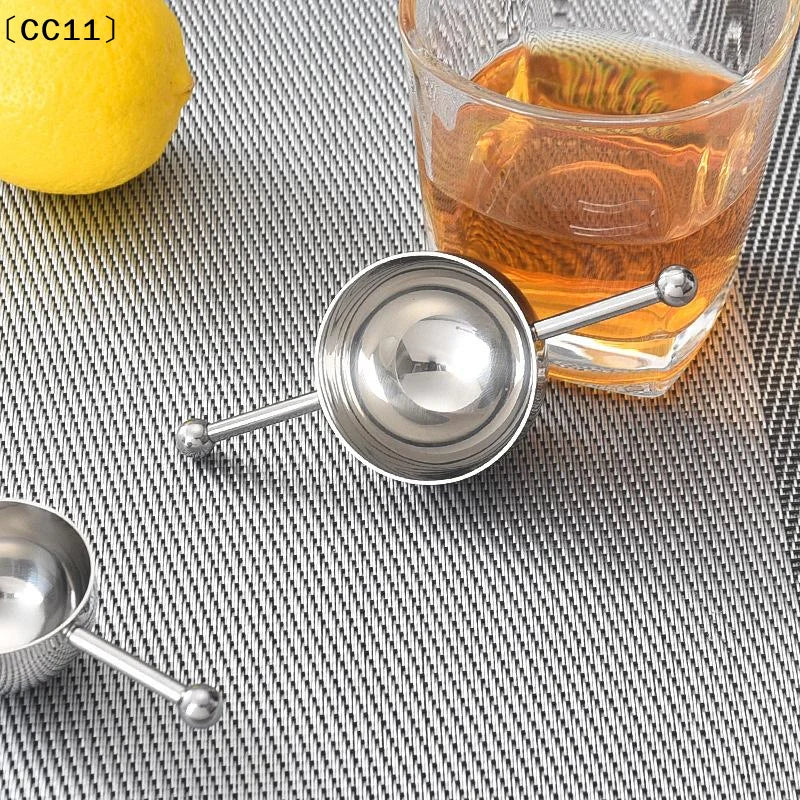 15 Stainless Steel Cocktail Jigger Precise Liquor Mixing Double Beads Qme