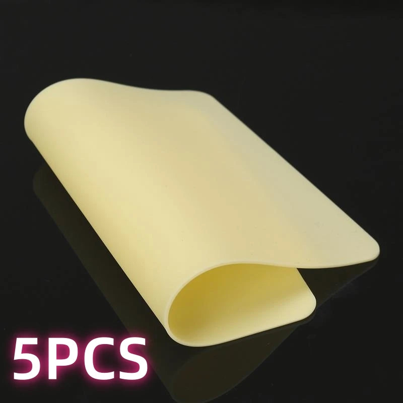5pcs Tattoo Practice Skin Double Permanent Makeup Eyebrow Mixer Synthetic Leather Fake Microblading Supplies Tool Qme 5PCS Yellow