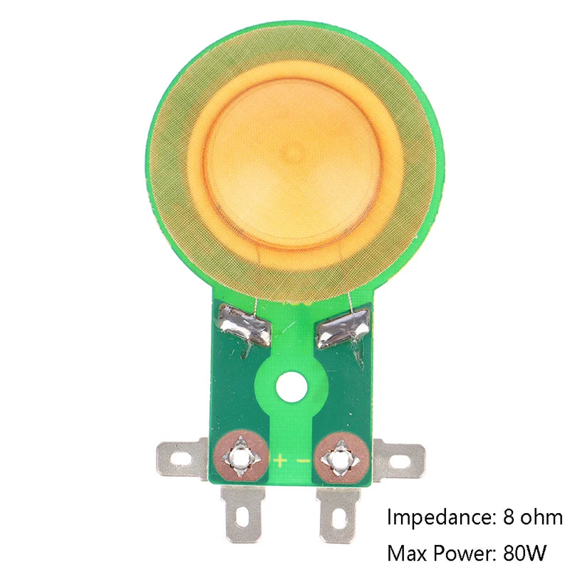 Tweeters Voice Coil Round Speaker Treble Horn Resin Film Copper Qme