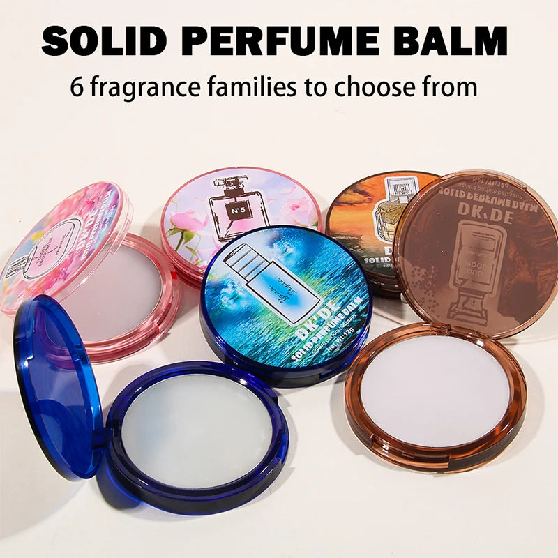 Women's Solid Perfume Cream Light Lasting Charm Fragrance Convenient Qme