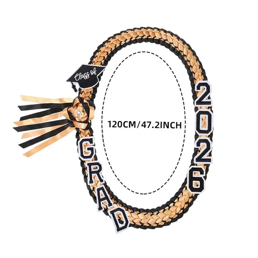 Money Garland 2026 Handmade Grad Ribbon Necklace Accessories Women Qme Gold China Mainland