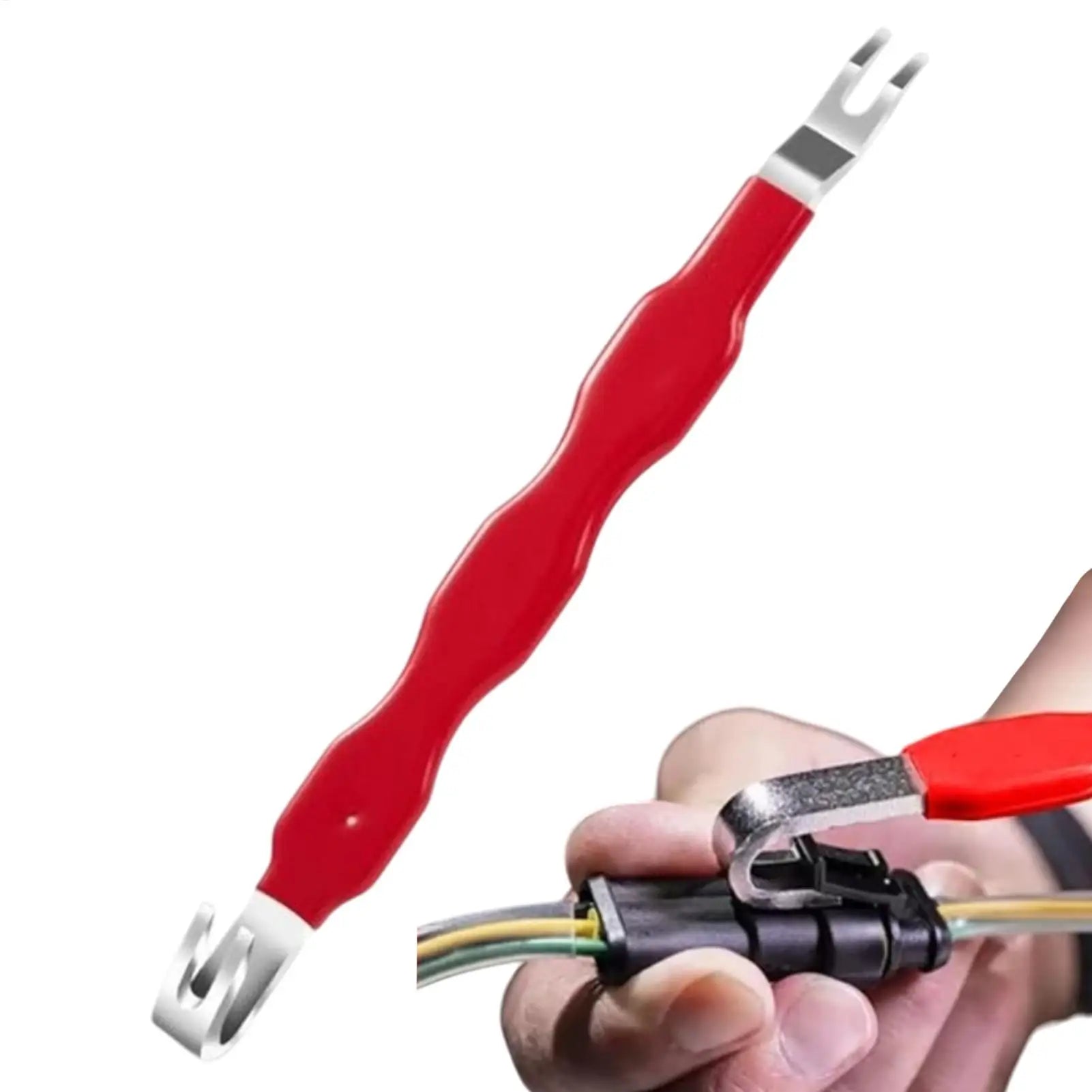 Electrical Terminal Connector Separator Automotive Electrical Terminal Connector Separator Double Ended Design Auto Puller Tool Qme Default Title