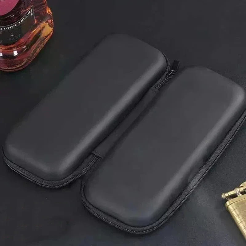Portable EVA Cigar Case Lightweight Travel Bag For Cigar Lighter Cutter Accessories Gift For Smokers Qme