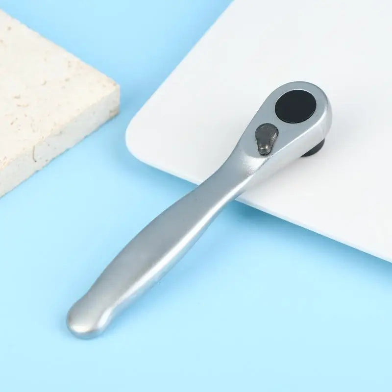 Mini Ratchet Wrench Magnetic Reversible Household Tool 72-tooth Qme