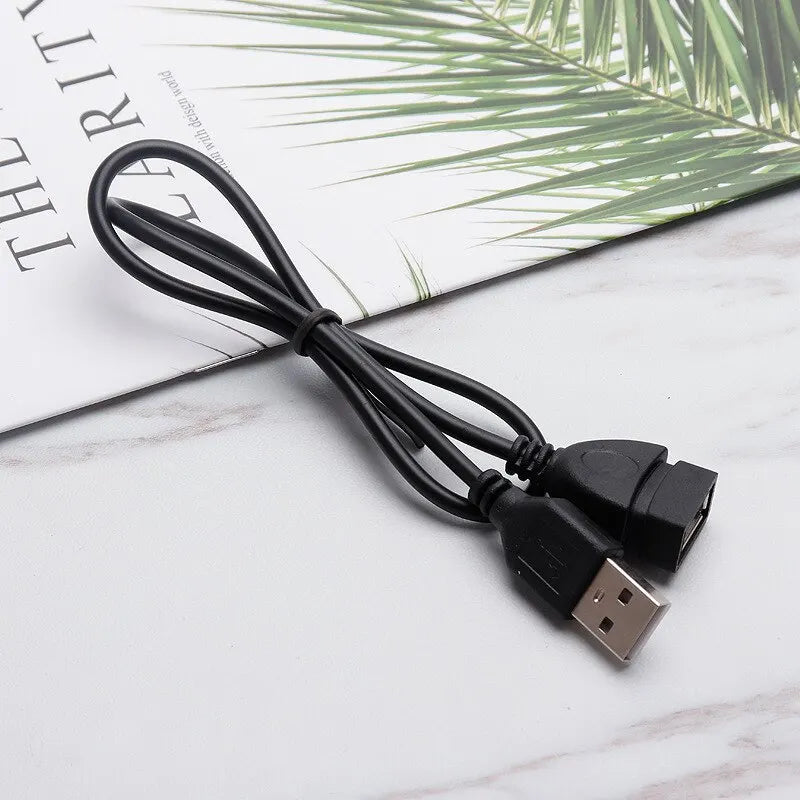 Black And White Two Color Pvc Pure Copper Suitable For Box And Bag Warming Hand Treasure Table Lamp Male To Female Four Core Usb Qme