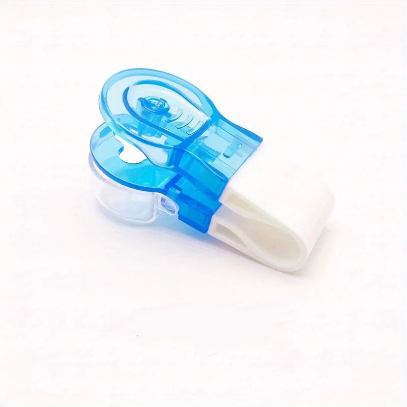Portable Pill Extractor Medicine Storage Box Anti-pollution Crusher Qme Blue Lids