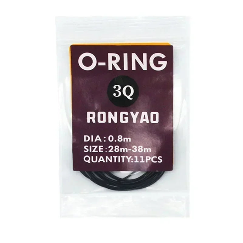 Watch Repair Tools 1box Watch Case Rubber Waterproof O-Ring Oil-resistant Watch Bottom Cover Gasket 0.5/0.6mm O-Ring Seal Gasket Qme B-0.8