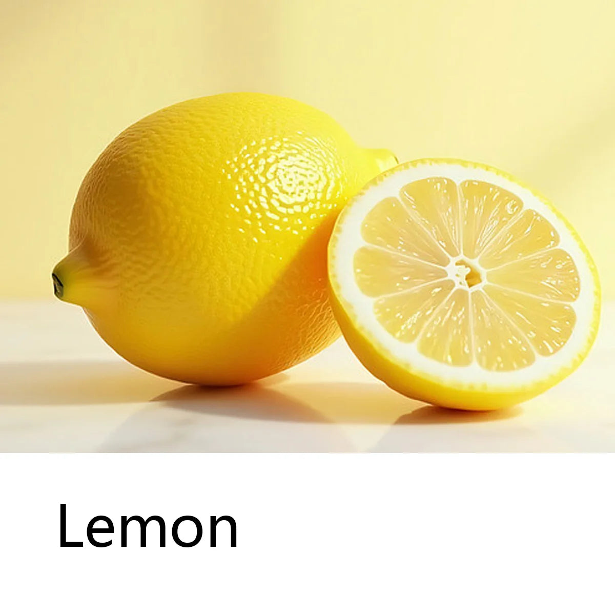 Lemon Essential Oil Shampoo Bar Fresh Fruit Essence Hair Care Soap Qme