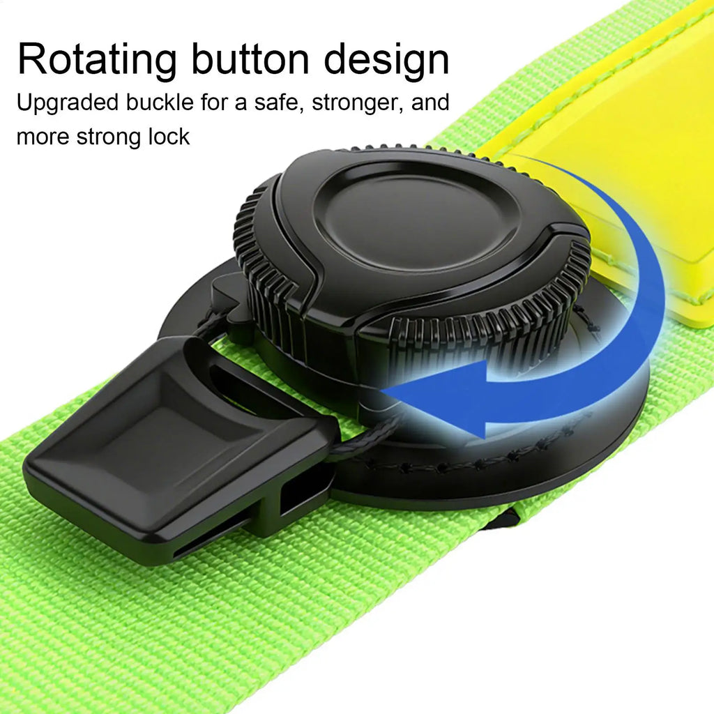 1PC Bike Pants Leg Strap Reflective Bicycle Trousers Band Bike Trousers Strap For Cyclists Bikers Hikers Women Men Daily Commute Qme