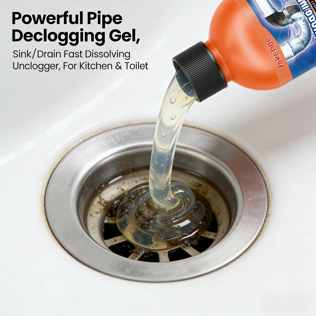 Drainage Pipeline Dredging Agent Easily Eliminating Hard Water Deposits Improves Flushing Effects Powerful Pipe Declogging Agent Qme