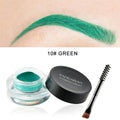Matte Golded Eyebrow Enhancer Dye Gel Tint Set Waterproof Colour Quick Dry Dyeing Brow Tattoo Tinted Cream Brow Makeup Cosmetic Qme 10