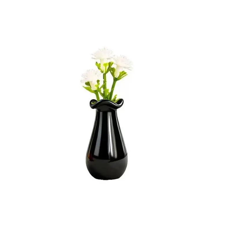 Mini Ceramic Vase Fridge Magnet 3D Micro Landscape Decorative Plant Qme 14