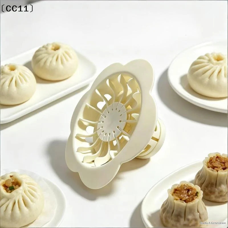 Flower Shaped Bun Dumpling Machine Chinese Baozi Steamed Simple Qme