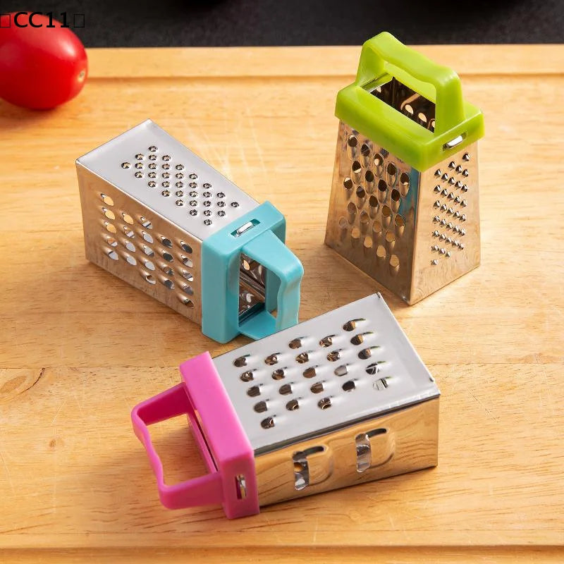 Mini Stainless Steel Four-sided Cucumber Grater Fruit Planer Cheese Qme