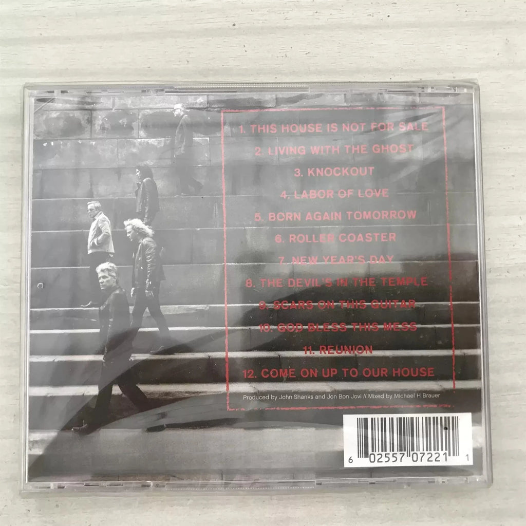 Classic Rock Band CD Album, Surreal "Rooted House" Cover Art Style, Collectible Studio Album for Rock Fans Qme