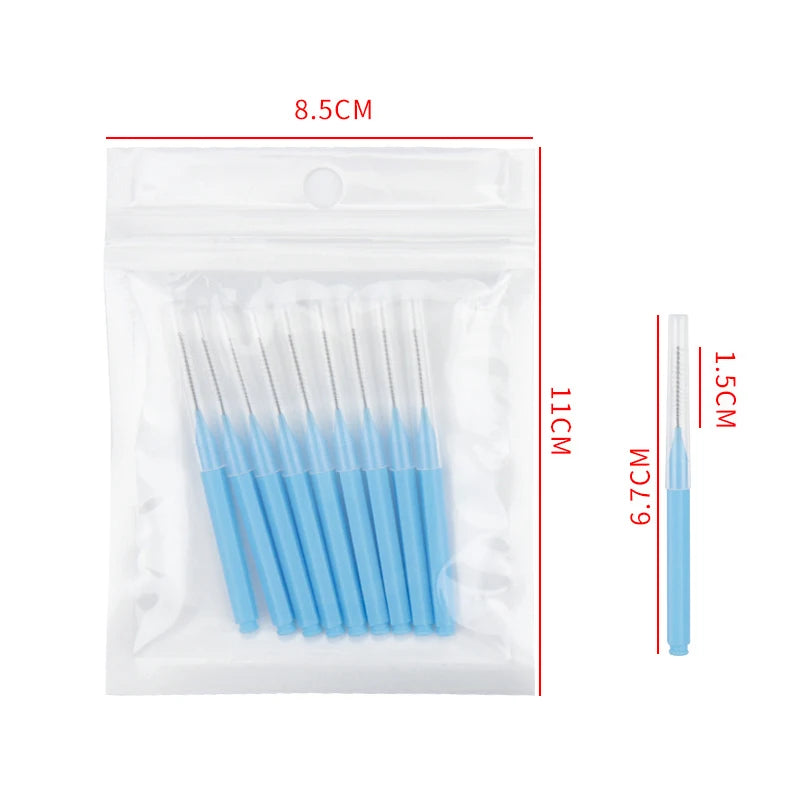 Cleaner Interdental Brush Dental Floss Brushes Braces Light Tooth Qme