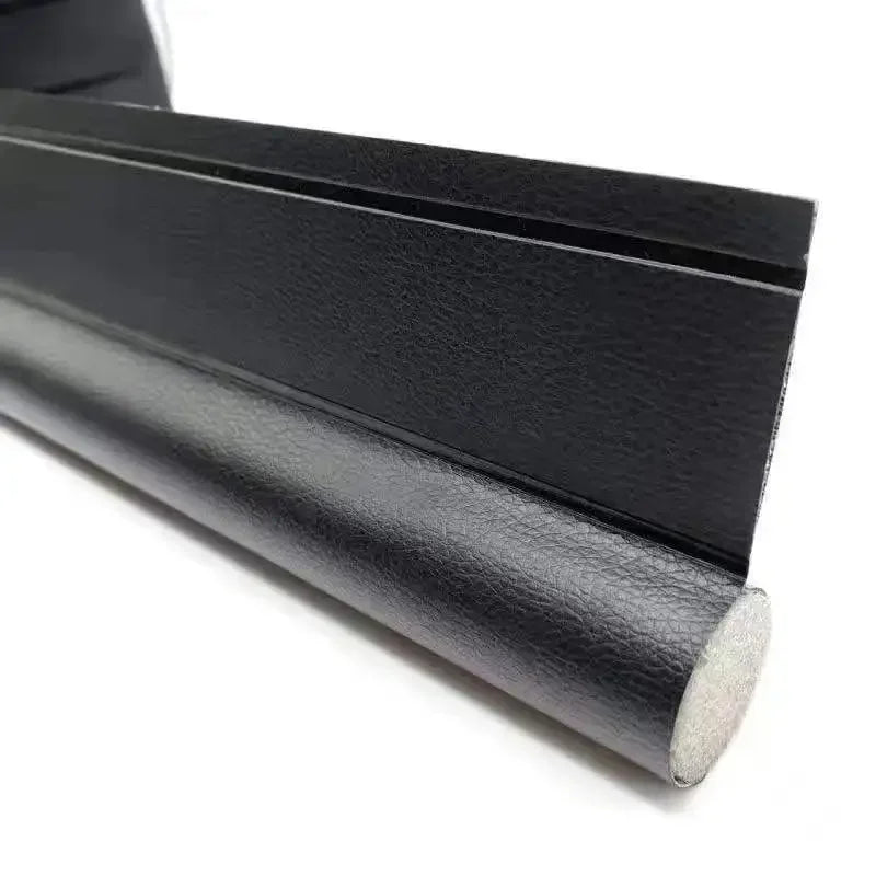 Adjustable Door Bottom Seal Strip Weather Strip Under Door Draft Stopper Thicker Anti-Cold Gap Blocker Sealing Weather Strip Qme Black