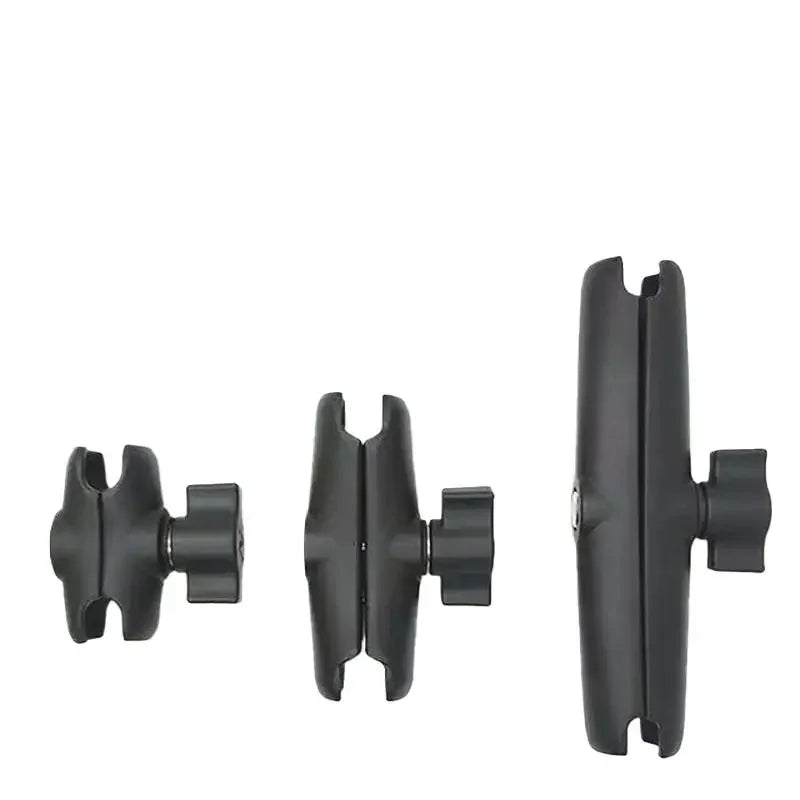 1 Ball Head Mount Adapter Pole Double Socket Arm Aluminum Alloy RAM Qme