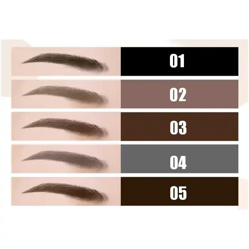Professional Eye Brow Tint Cosmetics Natural Long Lasting Paint Eyebrow Waterproof Black Brown Eyebrow Pencil Makeup Cosmetics Qme