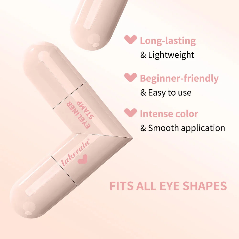 Eyeliner Pen Integrated Stamp Precise Application Waterproof Qme