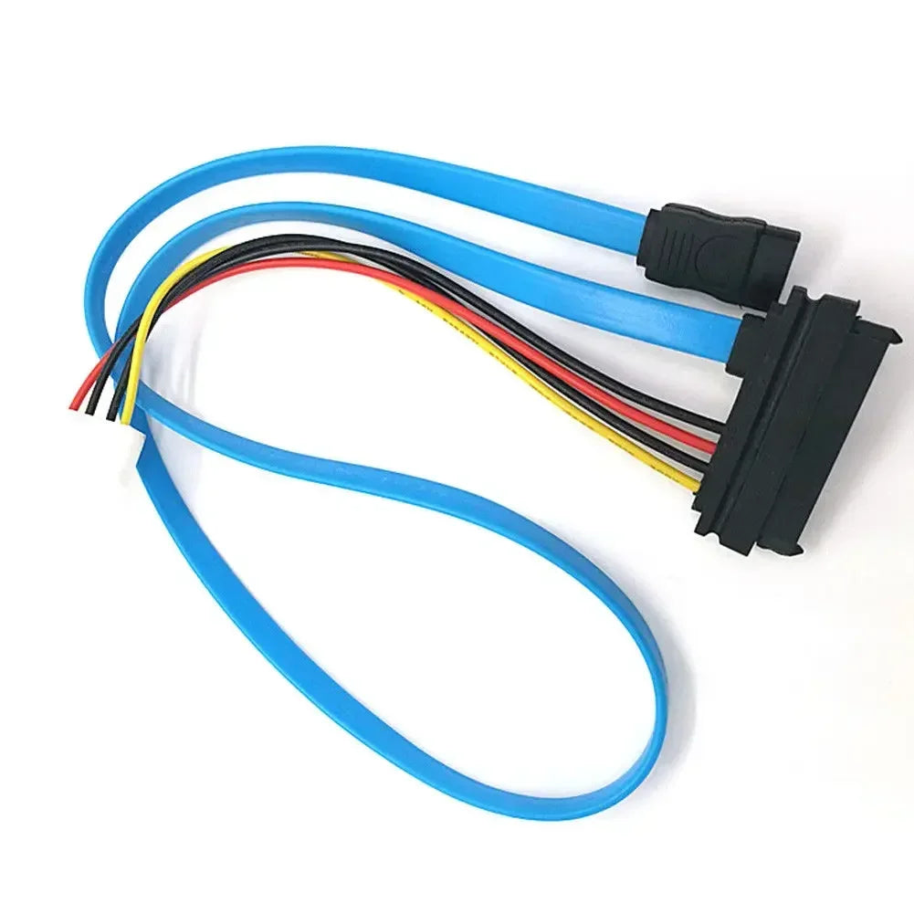 5pcs SAS Serial Attached SCSI SFF-8482 to SATA Cable HDD Hard Disk Drive Adapter Cord 70cm connect SAS controller to SATA hard Qme
