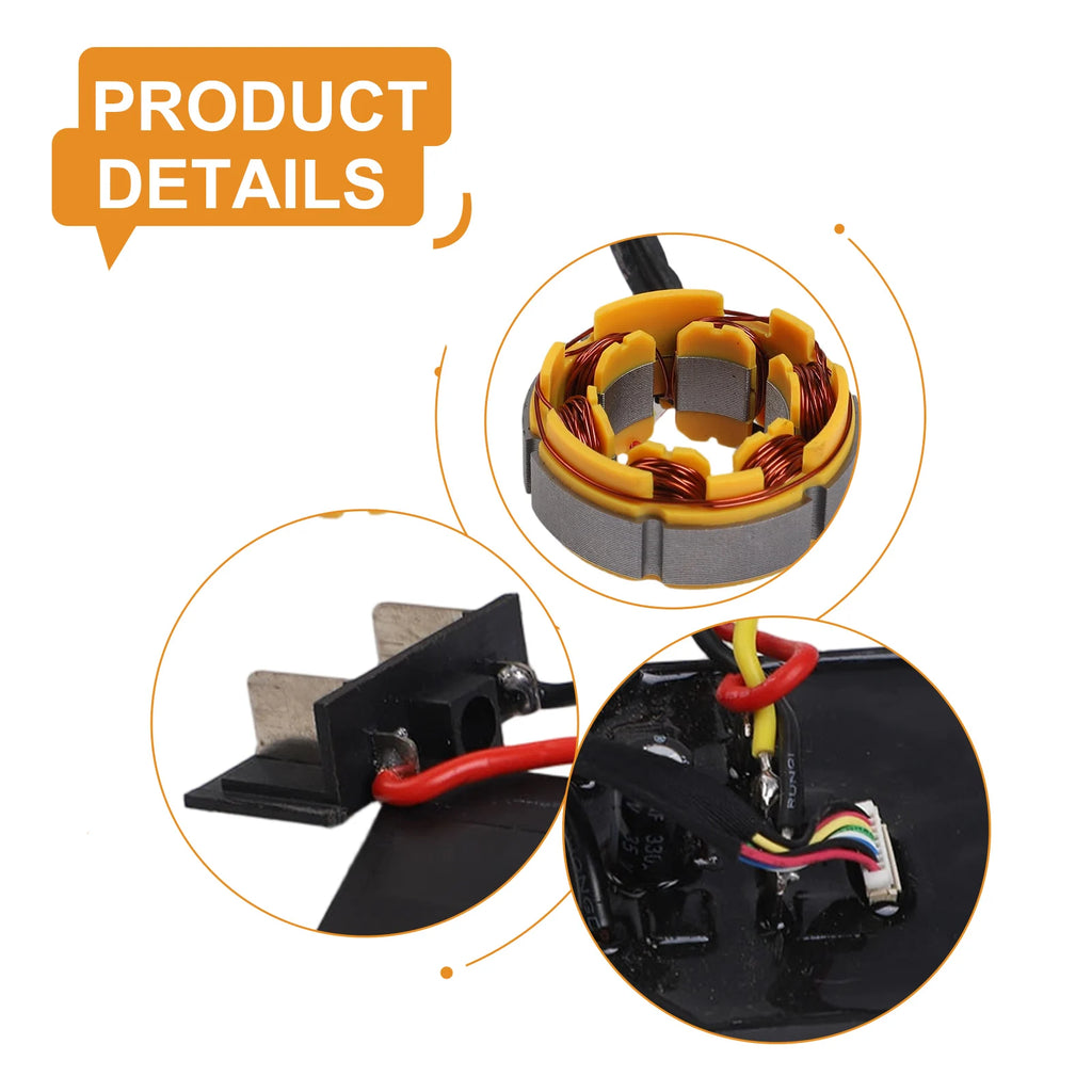 18V 21V Control Board Set For Dayi 2106/161/169 Brushless Electric Wrench Drive Control Board Switch Stator Power Tool Accessory Qme