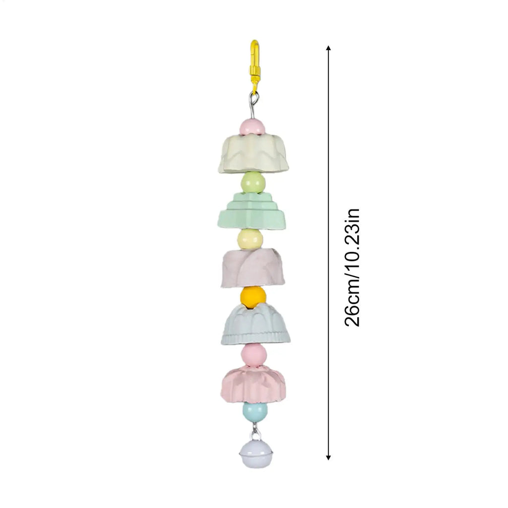 Bird Toys Scratch-resistant Pet Grinding Supplies Bird Chewing Toys for Conures for Macaws Sparrow Parakeet Lovebird Conures Qme