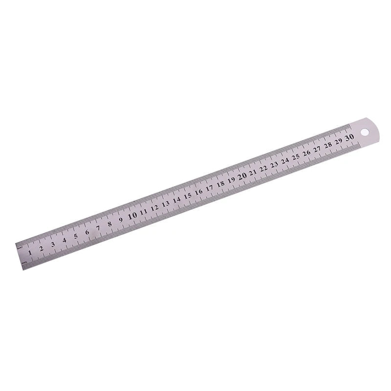 METAL RULER Stainless Steel Straight Edge Drawing Cutting Non Skid Qme