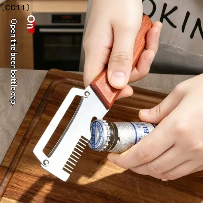 Kitchen Peeler Stainless Steel Vegetable Plastic Handle Peeling Qme