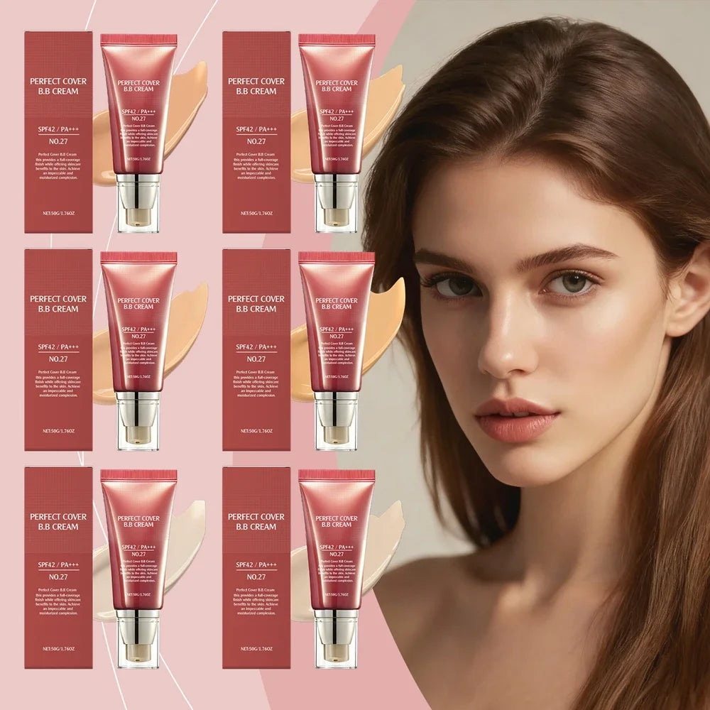 Concealer BB Cream Lightweight Spreadable Texture Quickly Covering Pores And Fine Lines Create A Natural Makeup-free Look Qme