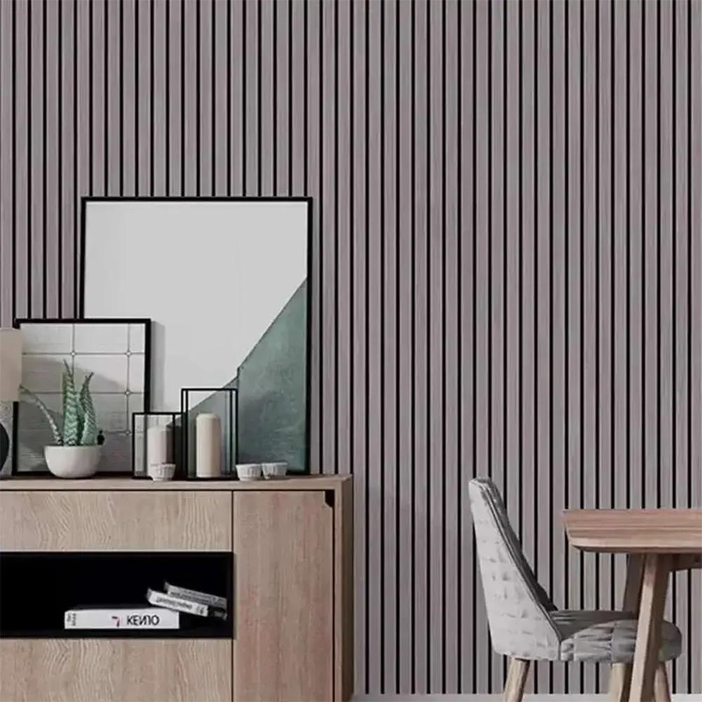 3D Wooden Grid Pattern Wall Panels Waterproof and Durable Wallpaper DIY Peel and Stick Wall Stickers for Home Decoration Qme