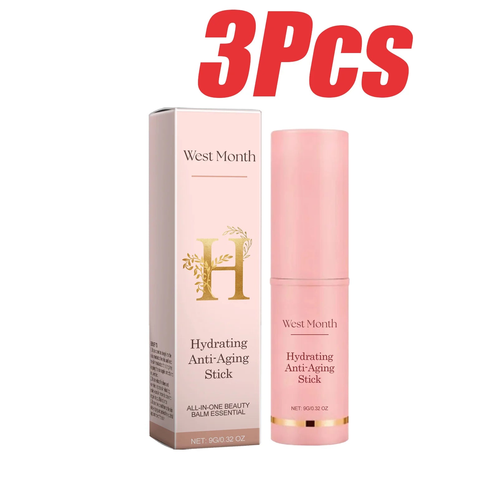 Moisturizing Multi Balm Stick Wrinkle Bounce Balm Collagen Firming Lifting Brightening Facial Dull Skin Hydrating Skin Care Qme 3PCS
