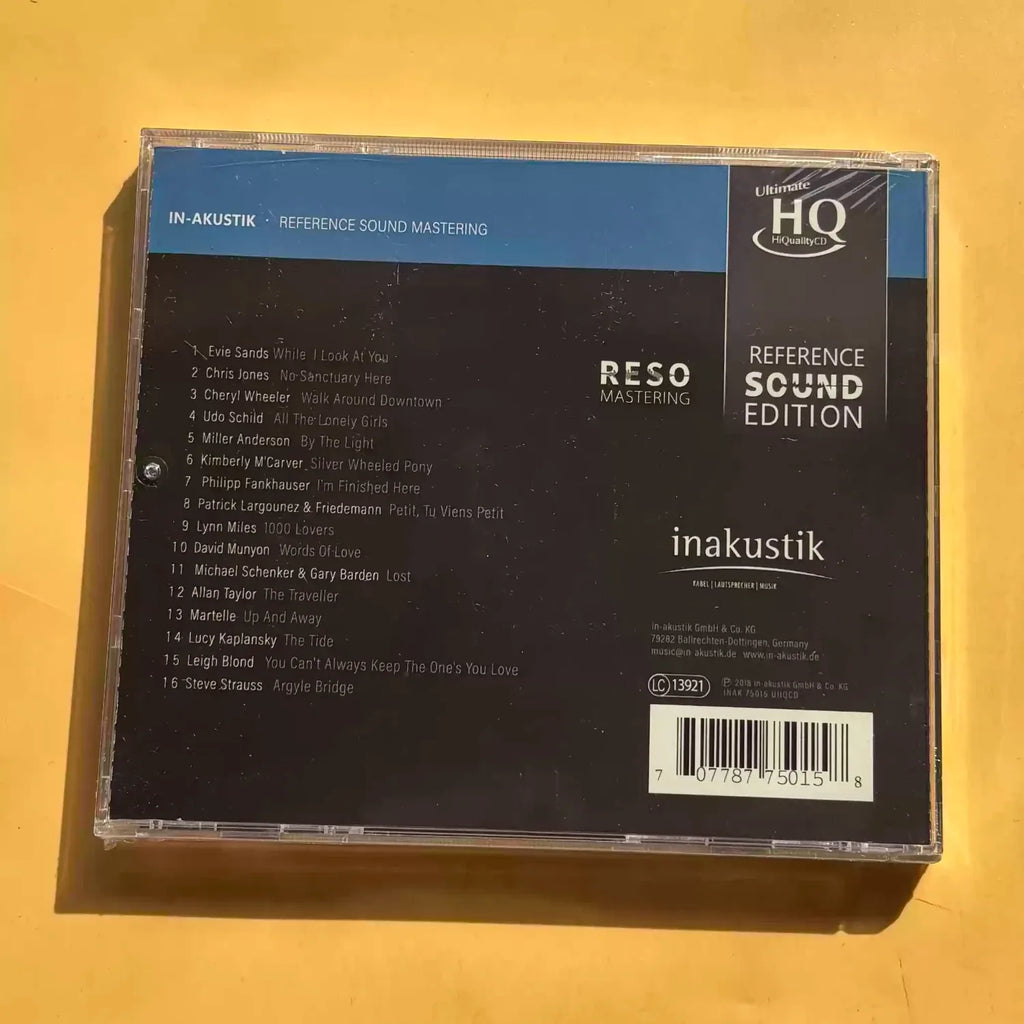 Audiophile Vocal Compilation "Great Voices Vol.1", UHQCD High-Quality Edition, Luminous & Transparent Vocal Reference Disc Qme