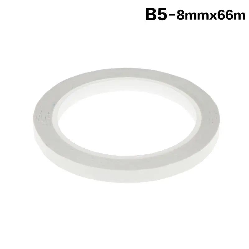 Wear Resistant Desktop Marking Tape 5 66M Self Adhesive Positioning Qme 8mm White