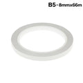 Wear Resistant Desktop Marking Tape 5 66M Self Adhesive Positioning Qme 8mm White