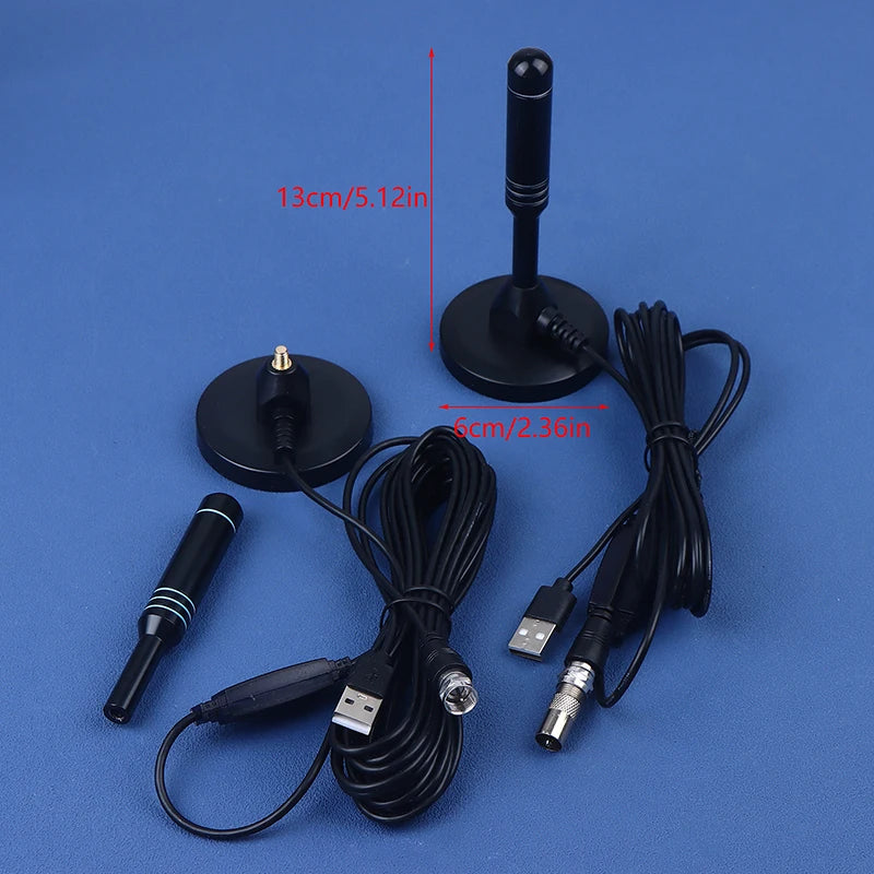 Digital TV Antenna Signal Amplifier 480+ Miles Indoor Outdoor Qme