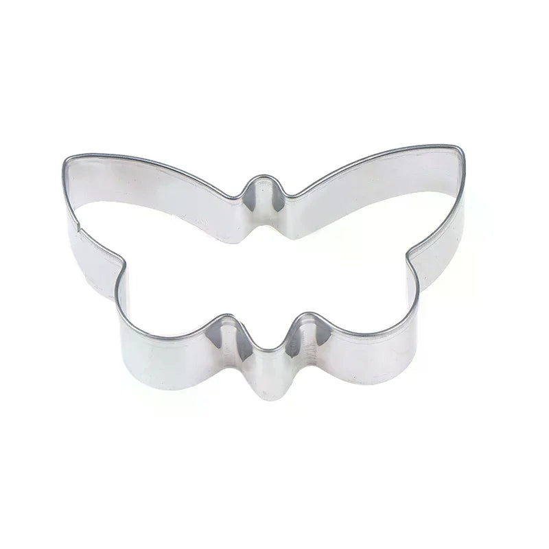 5Pcs/Set Stainless Steel Biscuit Mold Set Butterfly Cookie Cutter DIY Cake Decoration Tool Chocolate Pastry Baking Snacks Mold Qme
