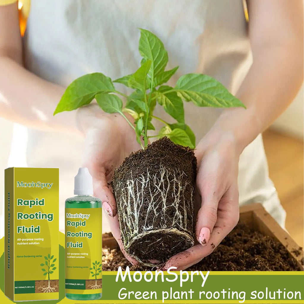 100ml Succulent Root Booster Potted Plant Nutrient Rapid Rooting Stimulator Fertilizer Supplement for Healthy Root Development Qme 100ml Boxed