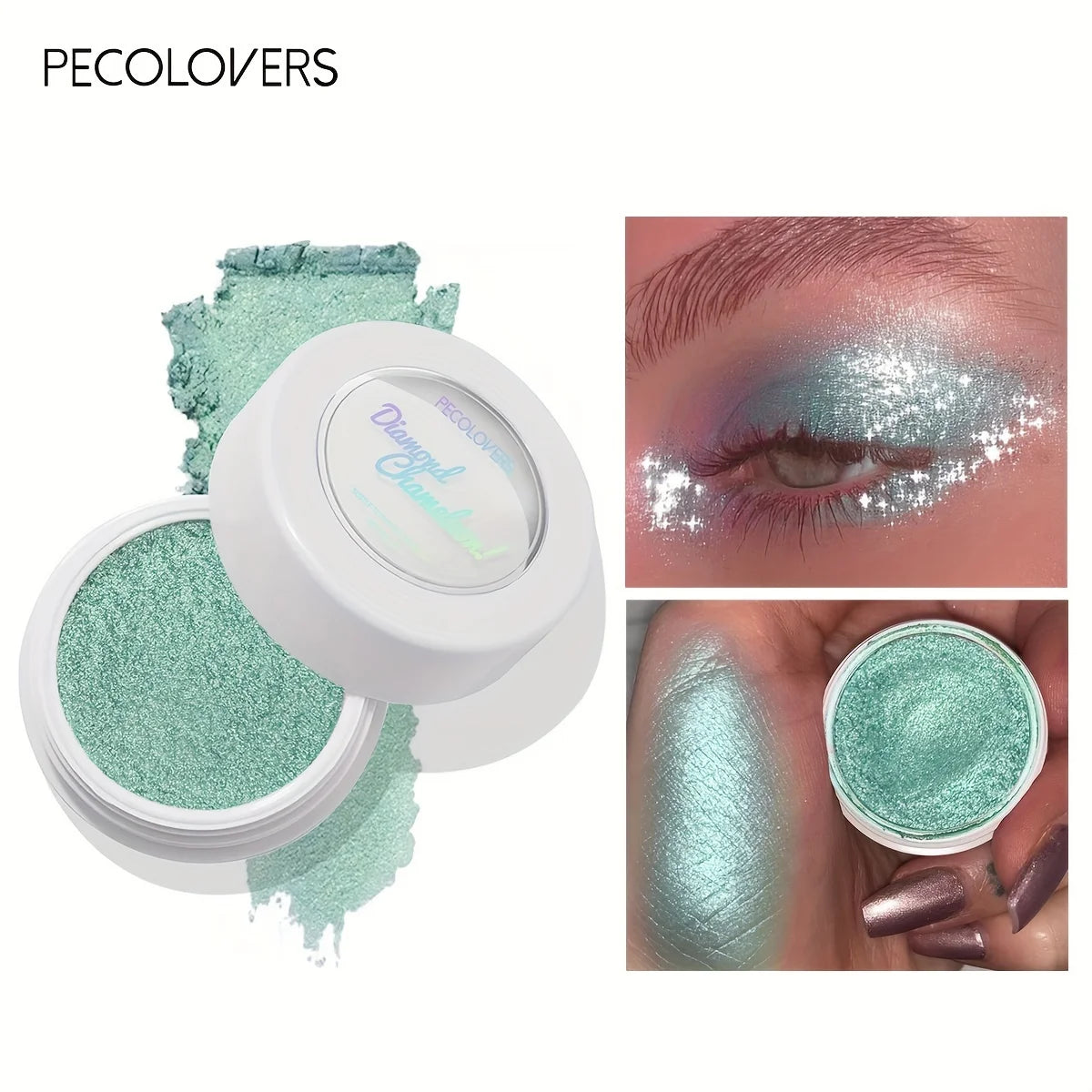 3-Color Mashed Potatoes Eyeshadow Cream Luxurious Creamy Texture Qme 03