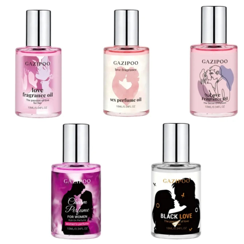 Pheromone Roll-on Perfume Rose Cedarwood Floral Fruity Vanilla Fresh Qme
