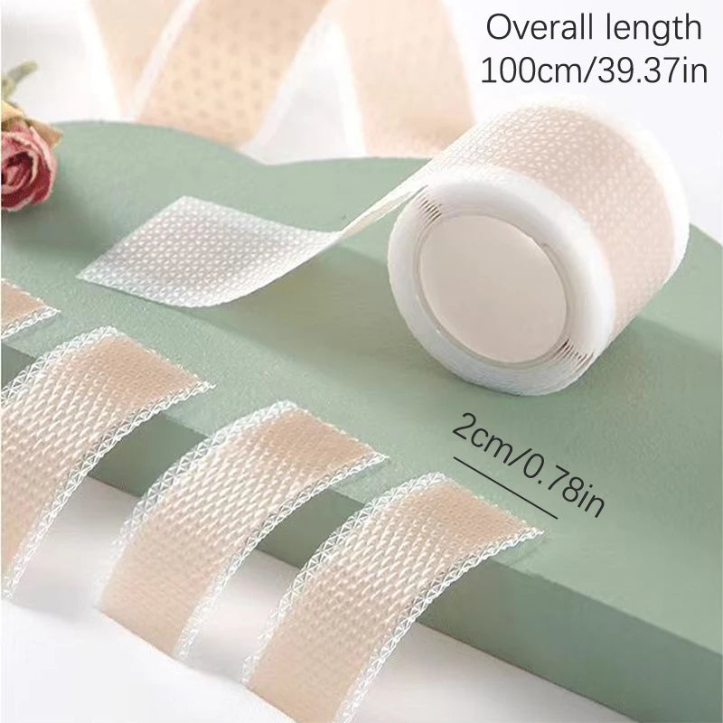 1 Roll Silicone Anti-friction Heel Stickers Shoe Protection Tape Heels Qme