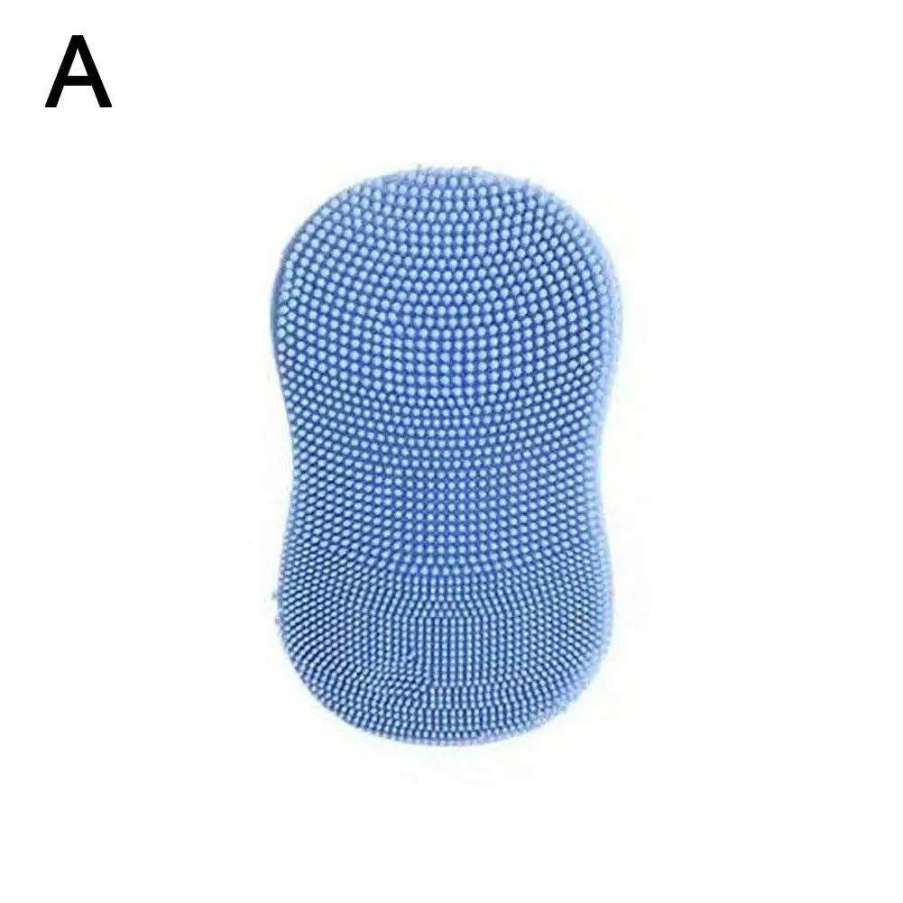 Face Scrubber Mini Facial Brush Silicone Wash Exfoliator Finger Glove Pads Handheld Cleansing Brushes Tool Skin Care Deep Clean Qme Blue China