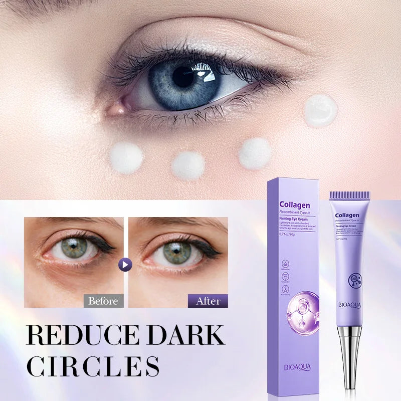 Collagen-infused Firming Eye Cream Reduces Fine Lines Leaving Face Qme