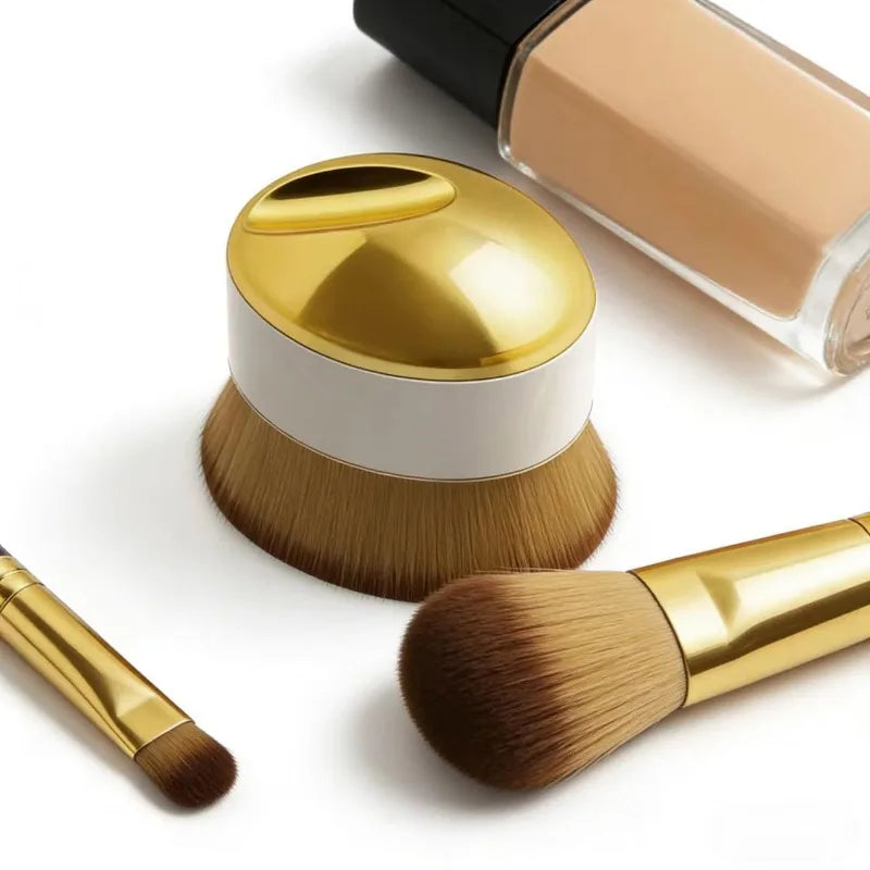 Dry Wet Dual Use Makeup Brush Soft Seamless Foundation Qme