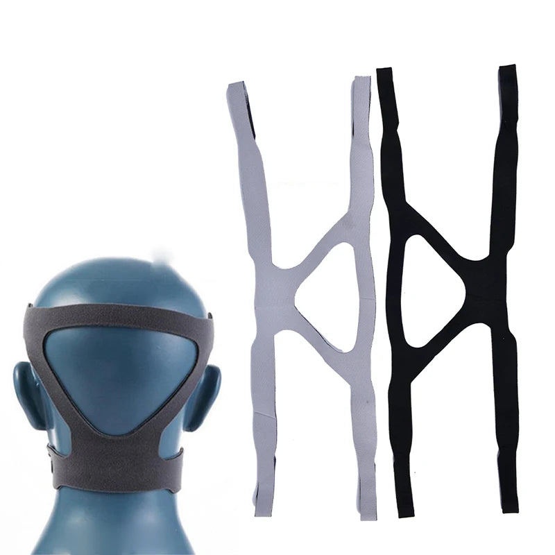 Universal Blue CPAP Headgear Replacement Respironics Resmed Straps Qme