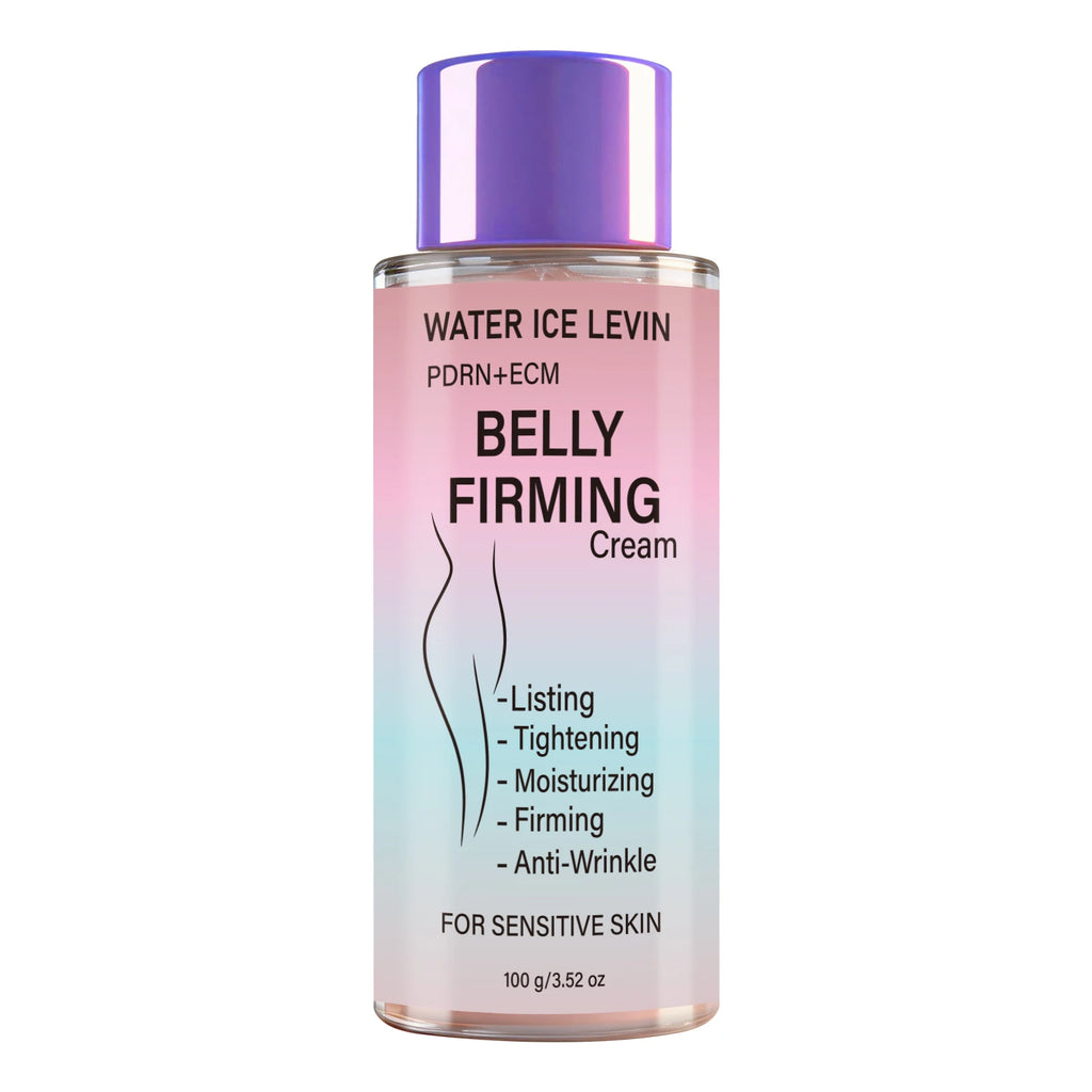 Sensitive Skin Abdominal Tightening Cream with PDRN ECM, Collagen Moisturizing Anti-Wrinkle Belly Lotion Qme VIOLET/紫罗兰 100g