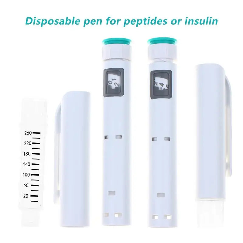 Disposable Insulin Injection Tips 60 80 Unit Clear Scale Precision Qme