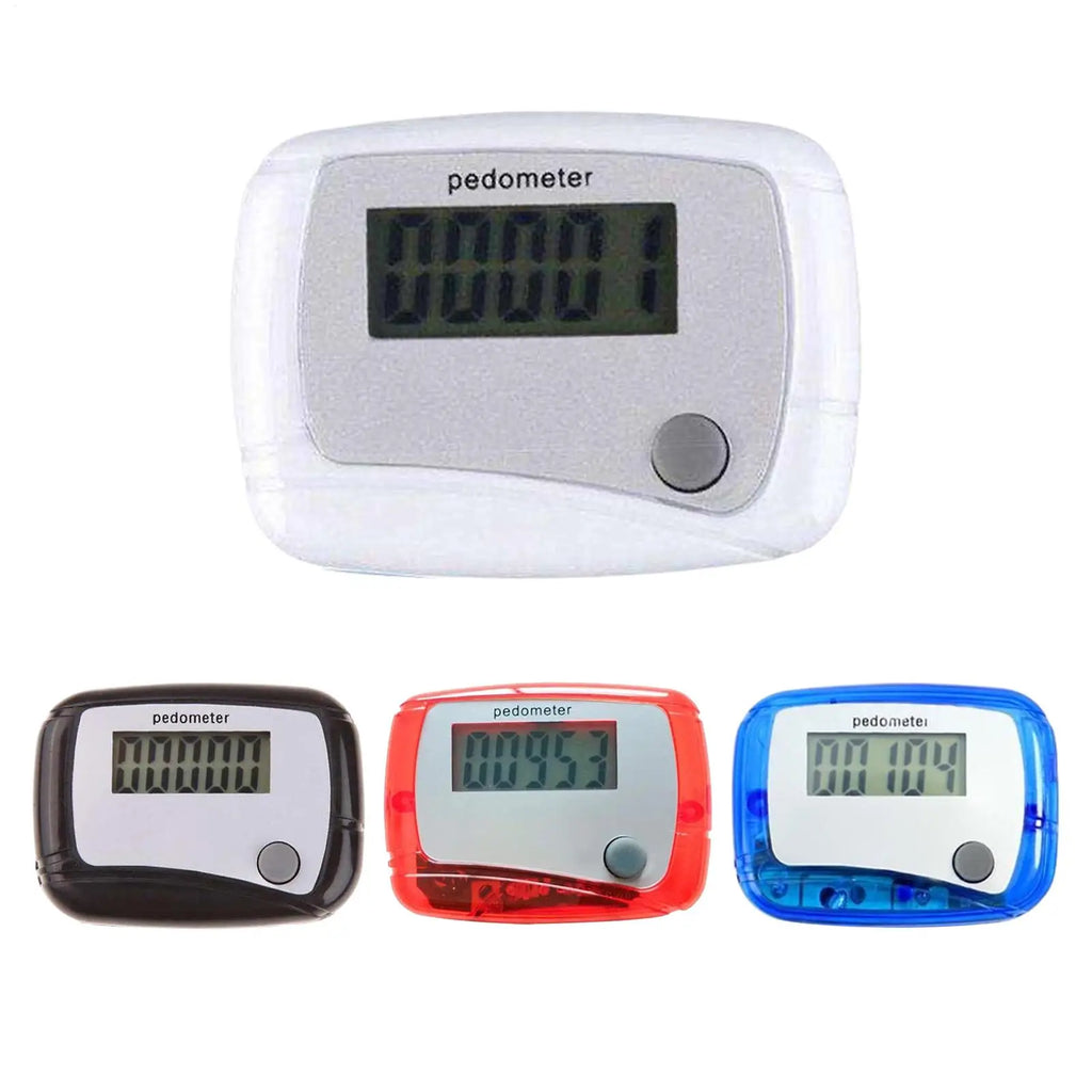 Step Counter for Elderly Sports Clipping Walk Meter Senior Steps Counter for Sports Running Training Hiking Backpacking Travel Qme