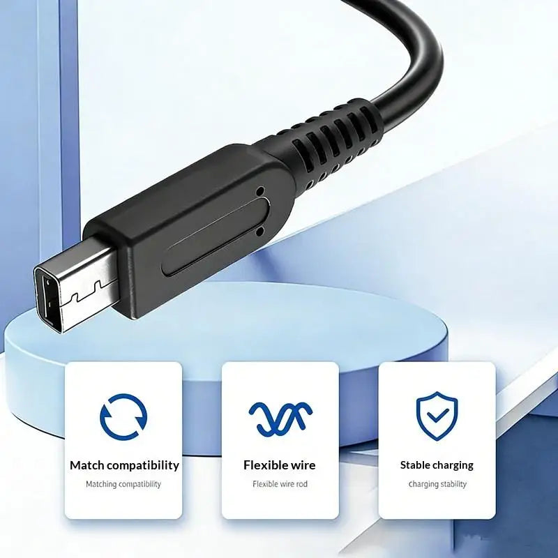 USB C Charging Cable Compatible 3DS 3DSLL 3DSXL Fast Charge Data Sync Qme